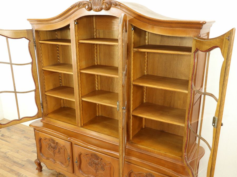 アンティーク家具 キャビネット 65058