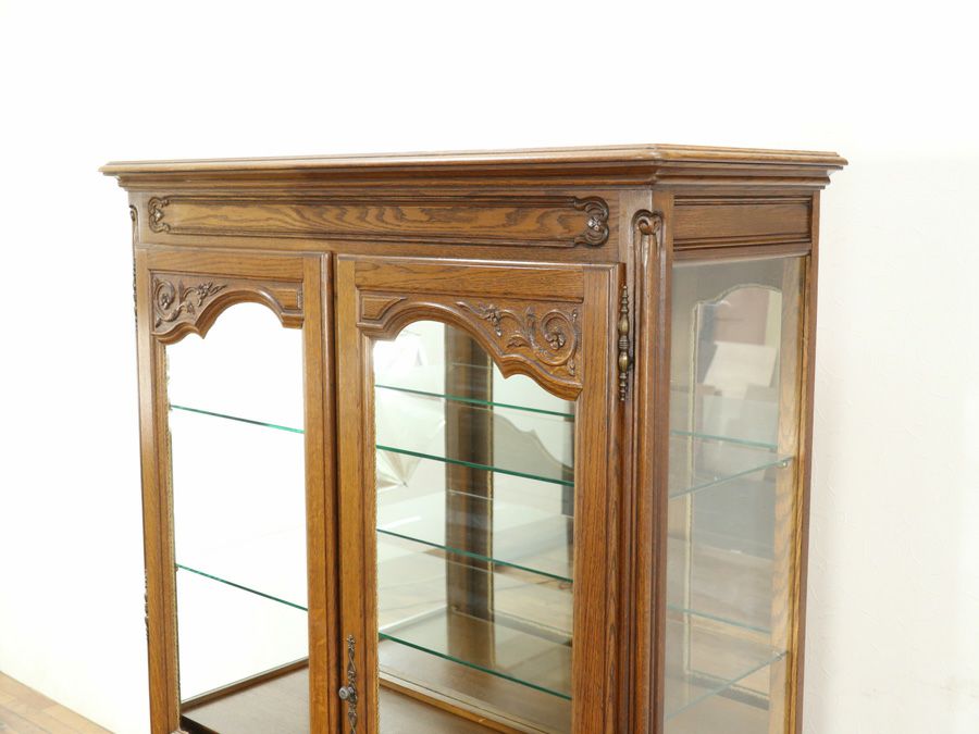 アンティーク家具 キャビネット 65085