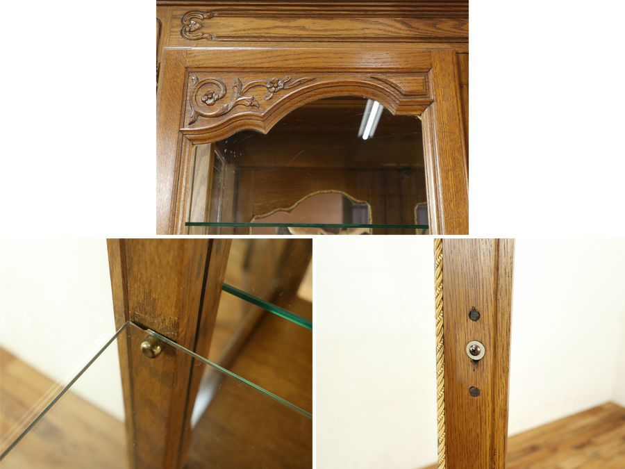 アンティーク家具 キャビネット 65085