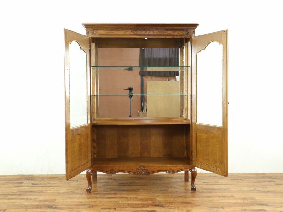アンティーク家具 キャビネット 65085
