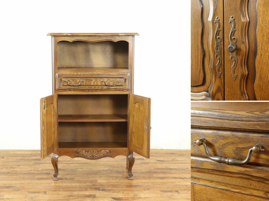 アンティーク家具 サイドキャビネット 65181