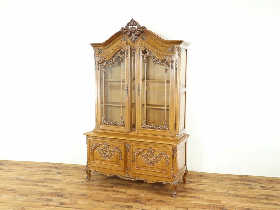 アンティーク家具 キャビネット 65120a