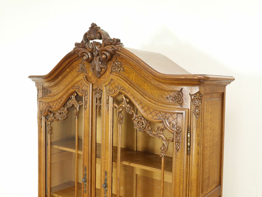 アンティーク家具 キャビネット 65120a