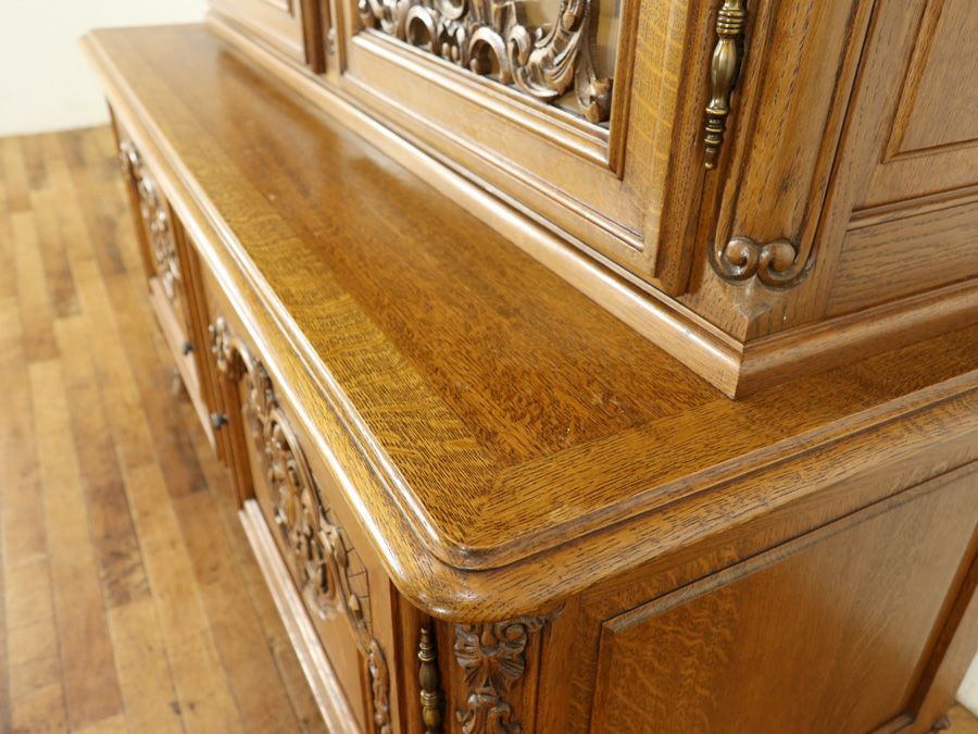 アンティーク家具 キャビネット 65120a