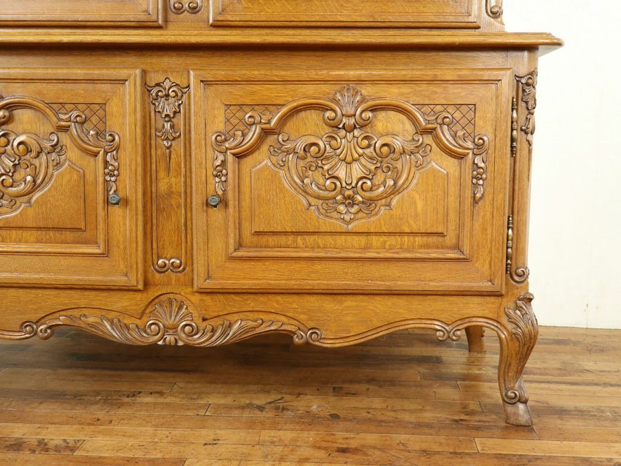 アンティーク家具 キャビネット 65120a