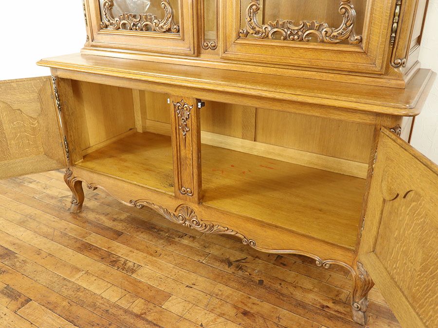 アンティーク家具 キャビネット 65120a