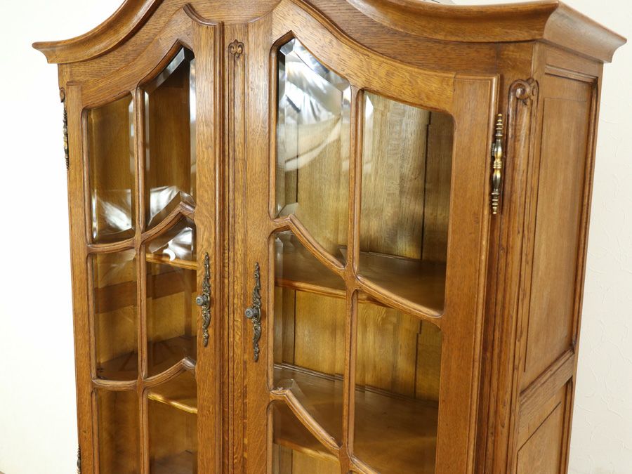 アンティーク家具 キャビネット 65091