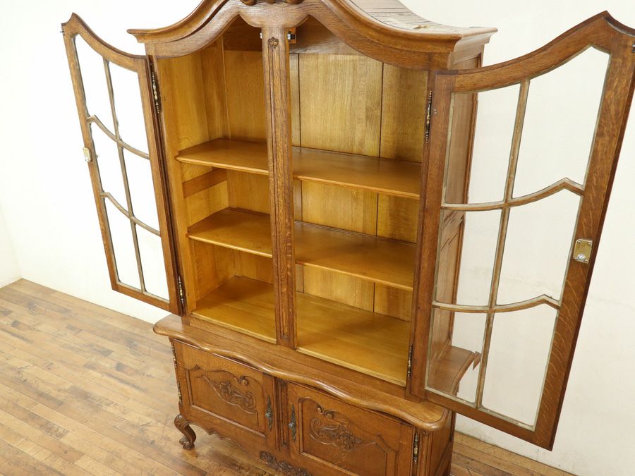 アンティーク家具 キャビネット 65091