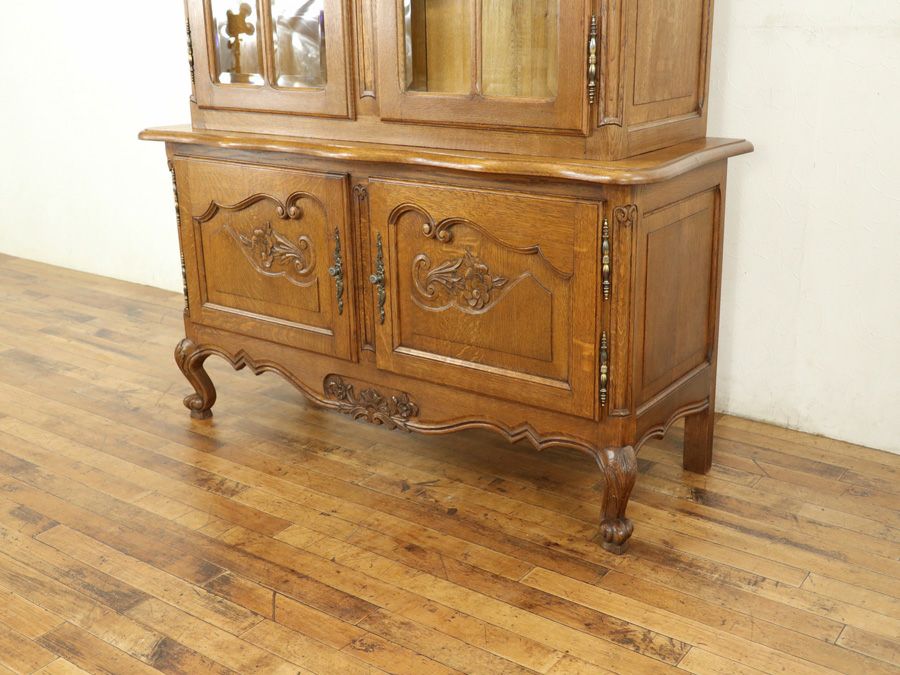 アンティーク家具 キャビネット 65091