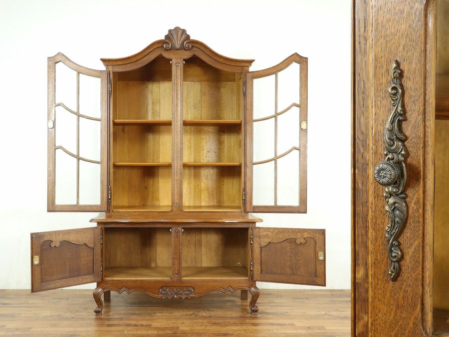 アンティーク家具 キャビネット 65091