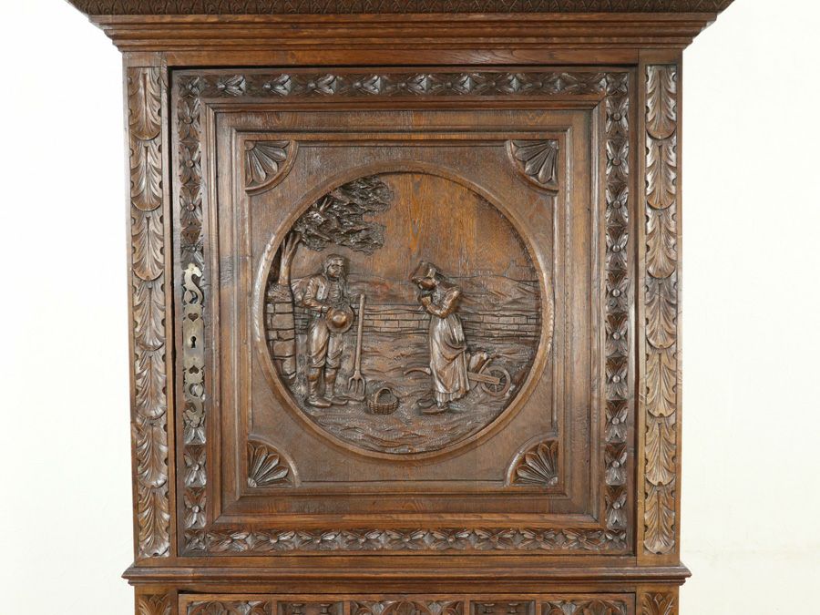 アンティーク家具 キャビネット 65139