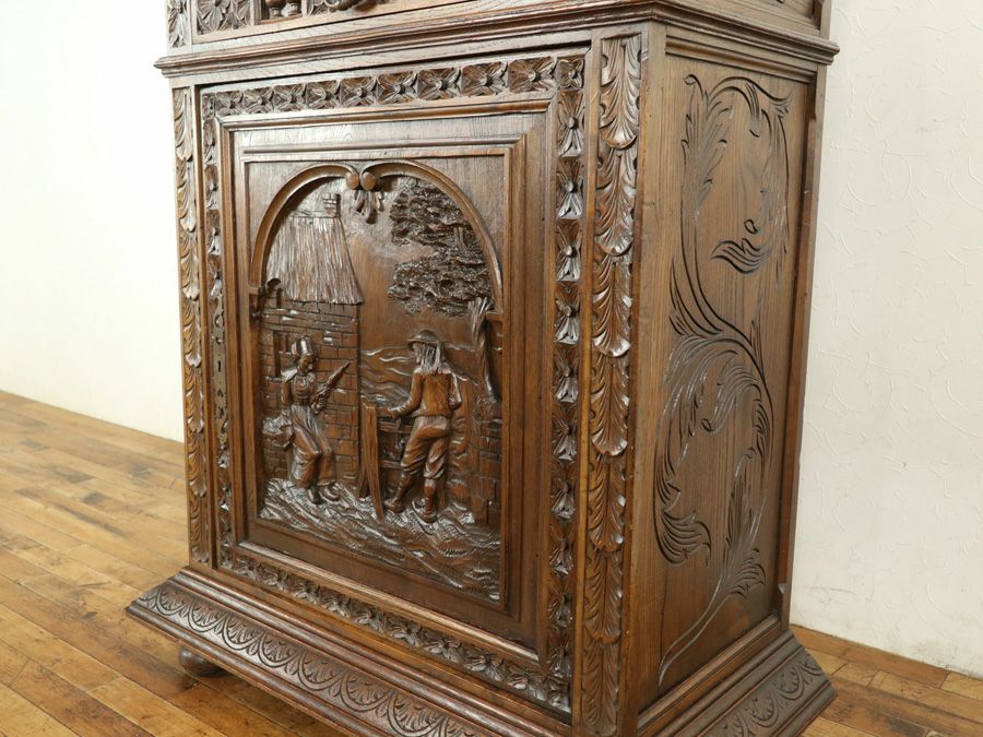 アンティーク家具 キャビネット 65139