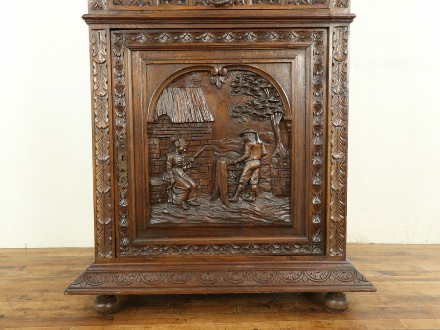 アンティーク家具 キャビネット 65139