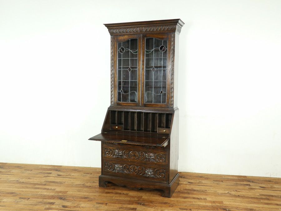 アンティーク家具 ブックビューロー 59323