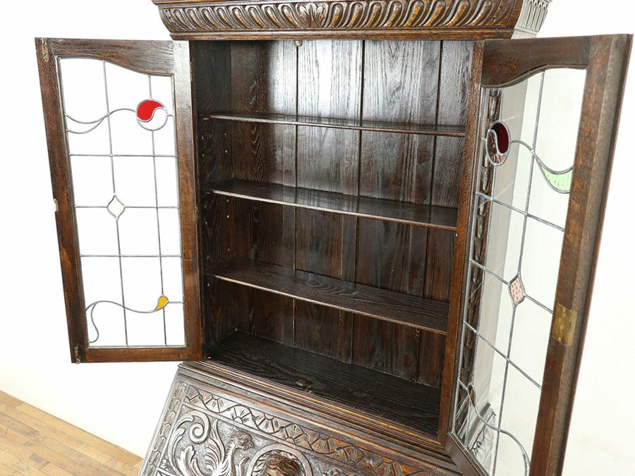 アンティーク家具 ブックビューロー 59323