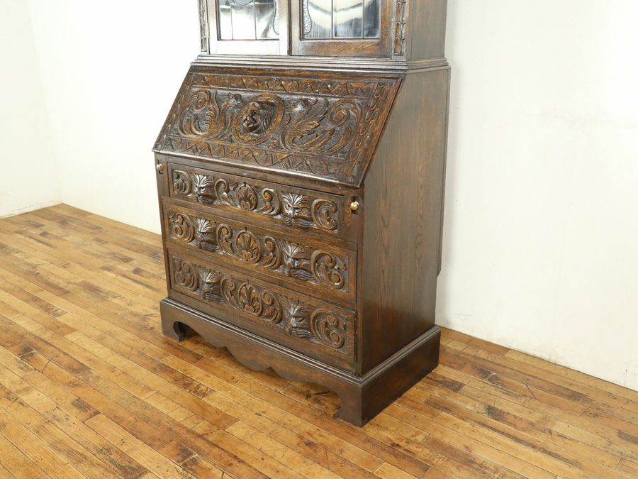 アンティーク家具 ブックビューロー 59323