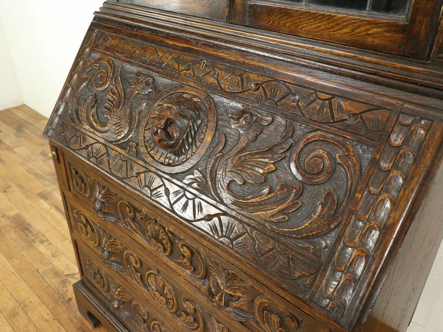 アンティーク家具 ブックビューロー 59323