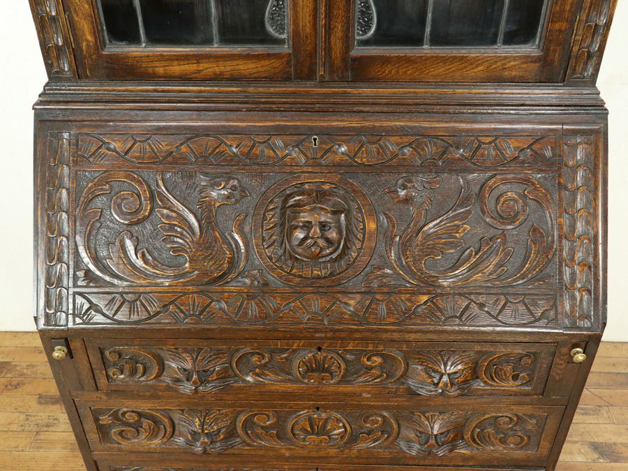 アンティーク家具 ブックビューロー 59323