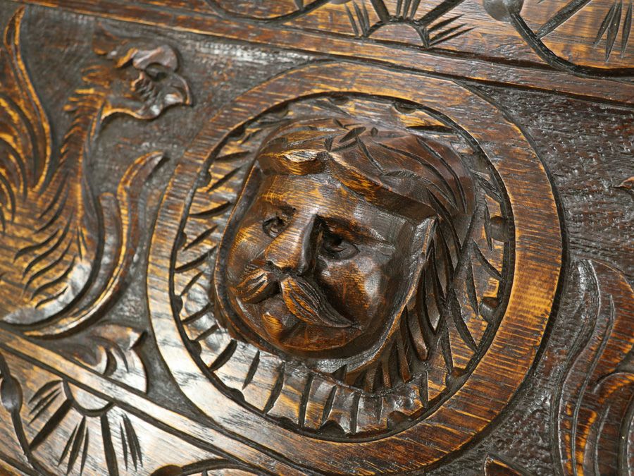 アンティーク家具 ブックビューロー 59323