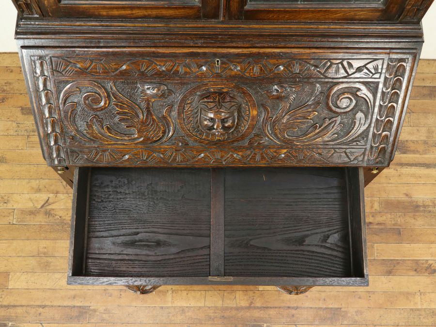 アンティーク家具 ブックビューロー 59323