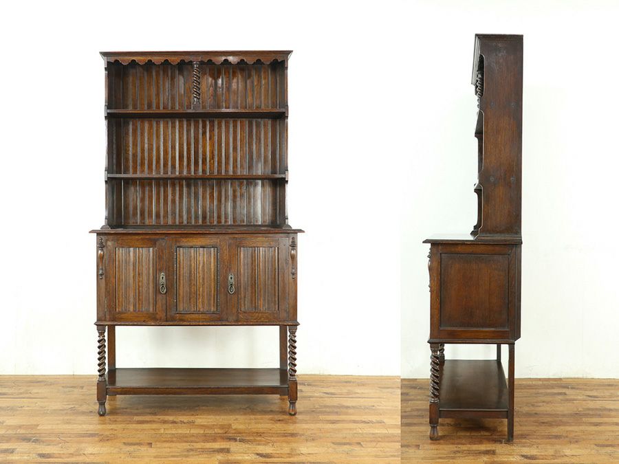 アンティーク家具 カップボード 59295