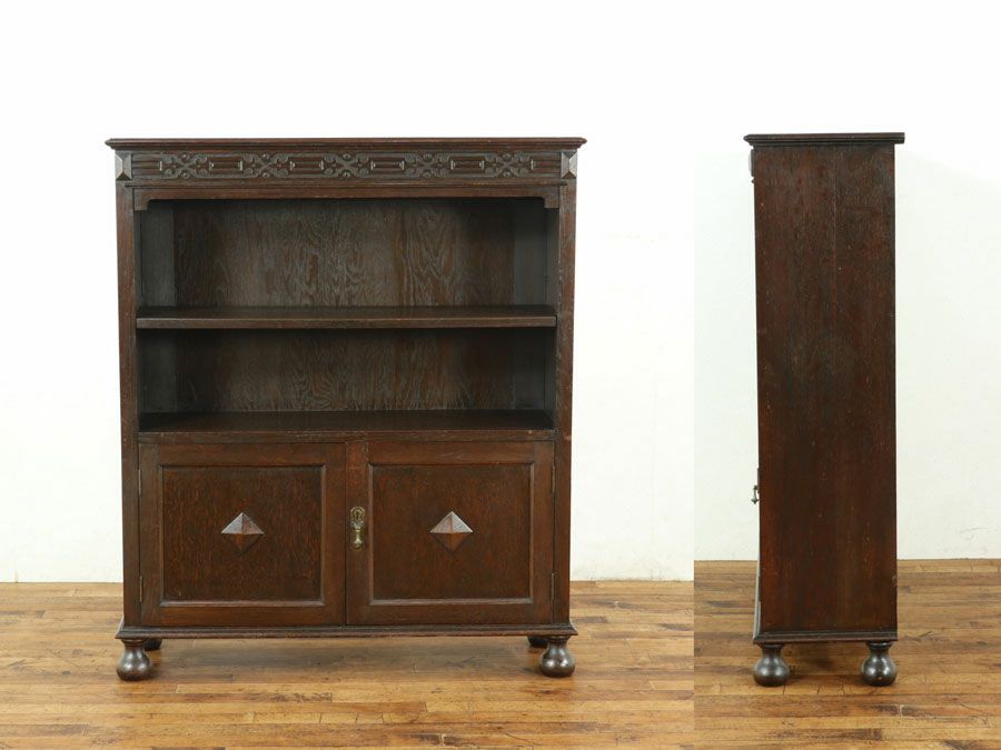 アンティーク家具 オープンブックケース 59233