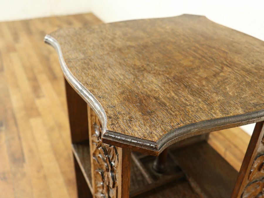 アンティーク リボルビングブックケース 59292