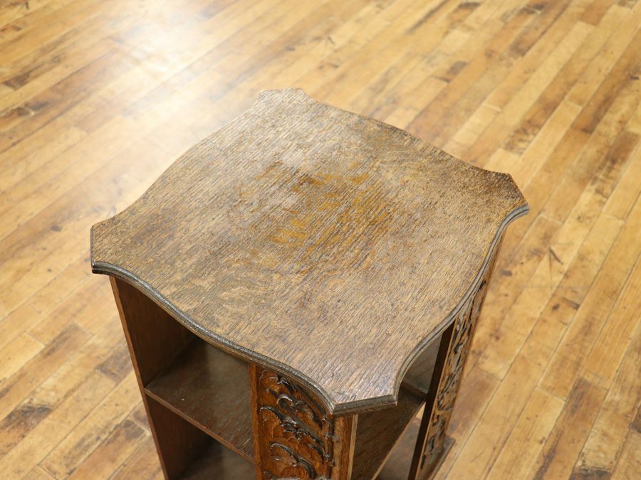 アンティーク リボルビングブックケース 59292