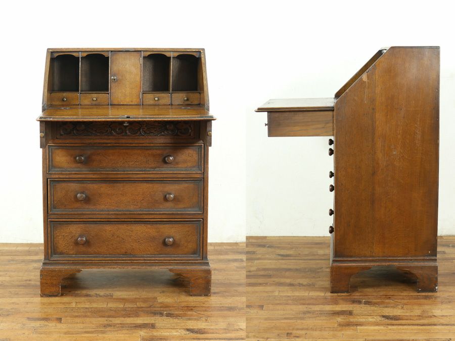 アンティーク家具 ビューロー 59357