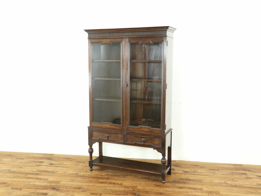 アンティーク家具 ブックケース 59374