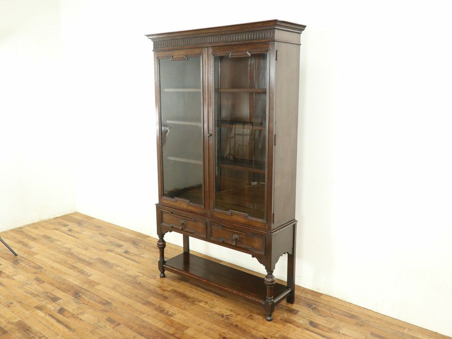 アンティーク家具 ブックケース 59374