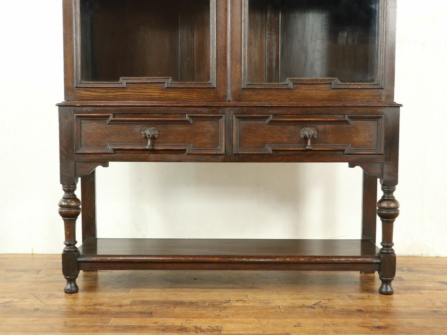 アンティーク家具 ブックケース 59374