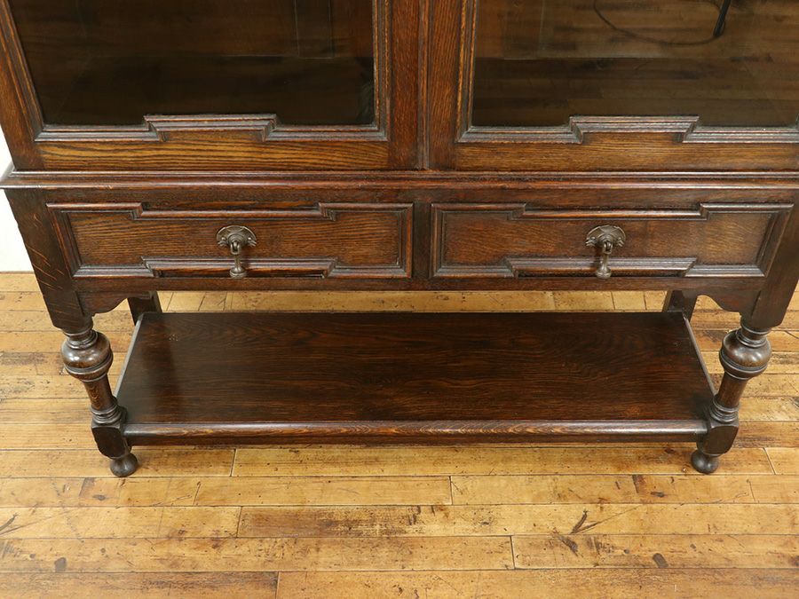 アンティーク家具 ブックケース 59374