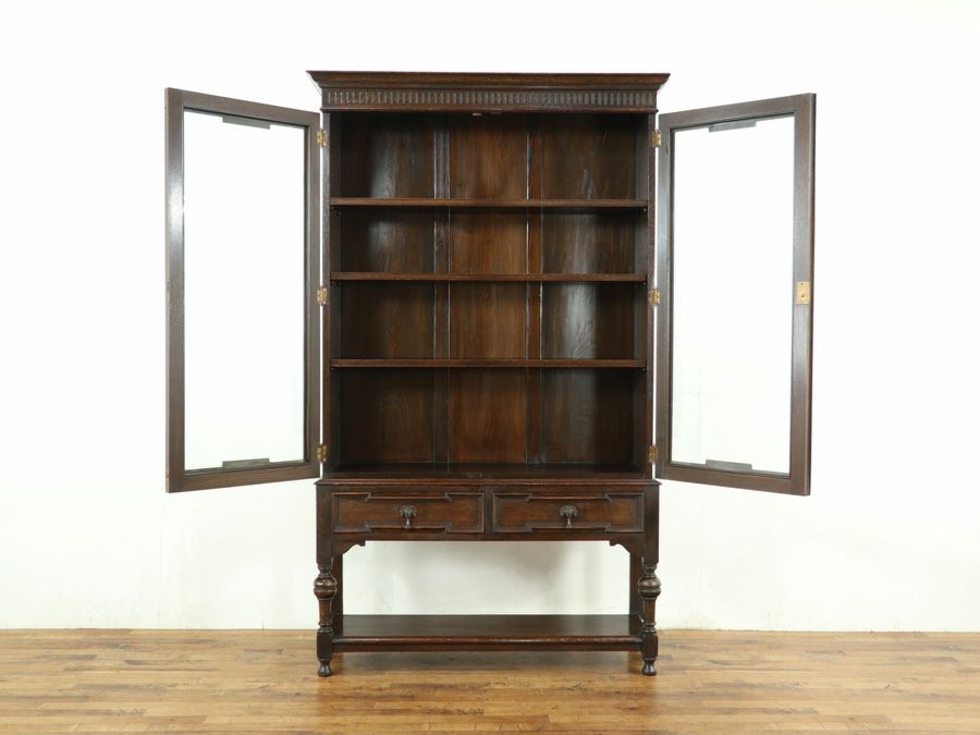 アンティーク家具 ブックケース 59374