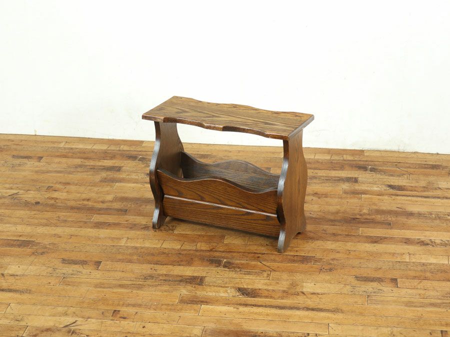 アンティーク家具 マガジンラック 65161
