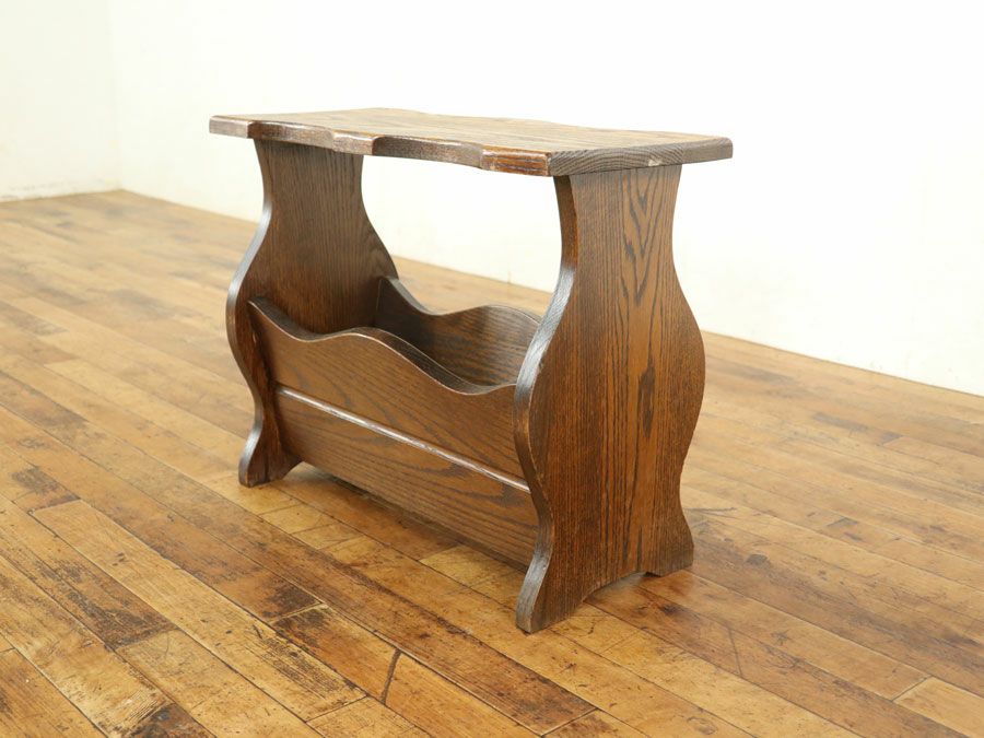 アンティーク家具 マガジンラック 65161