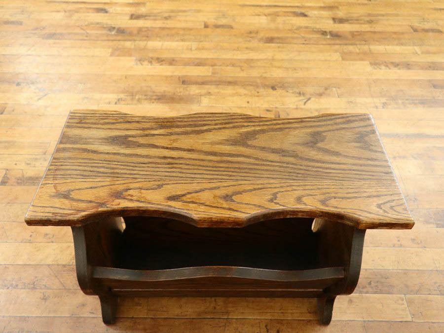 アンティーク家具 マガジンラック 65161