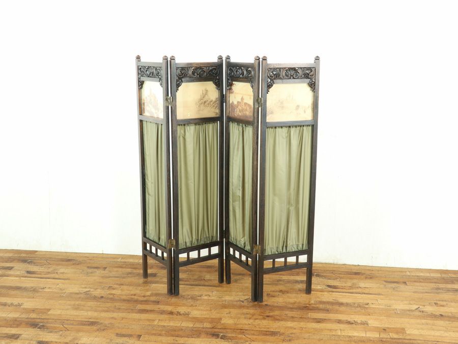 アンティーク家具 スクリーン 65099