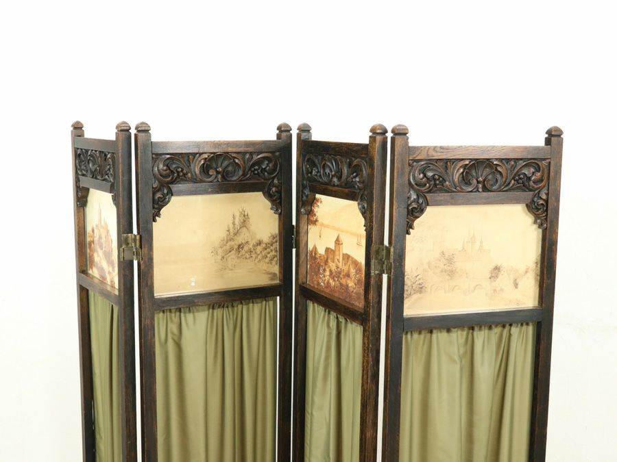 アンティーク家具 スクリーン 65099