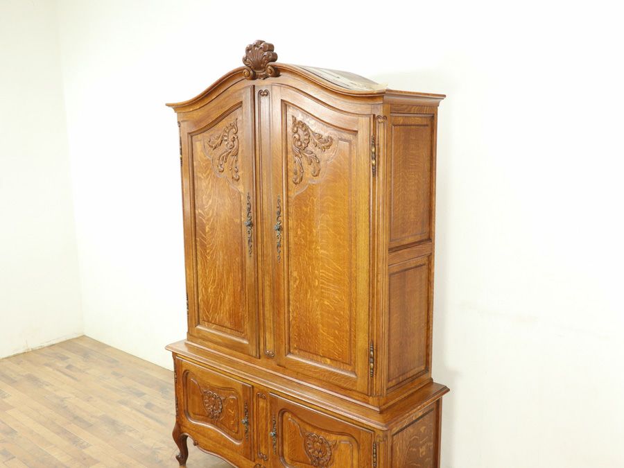 アンティーク家具 キャビネット 65019