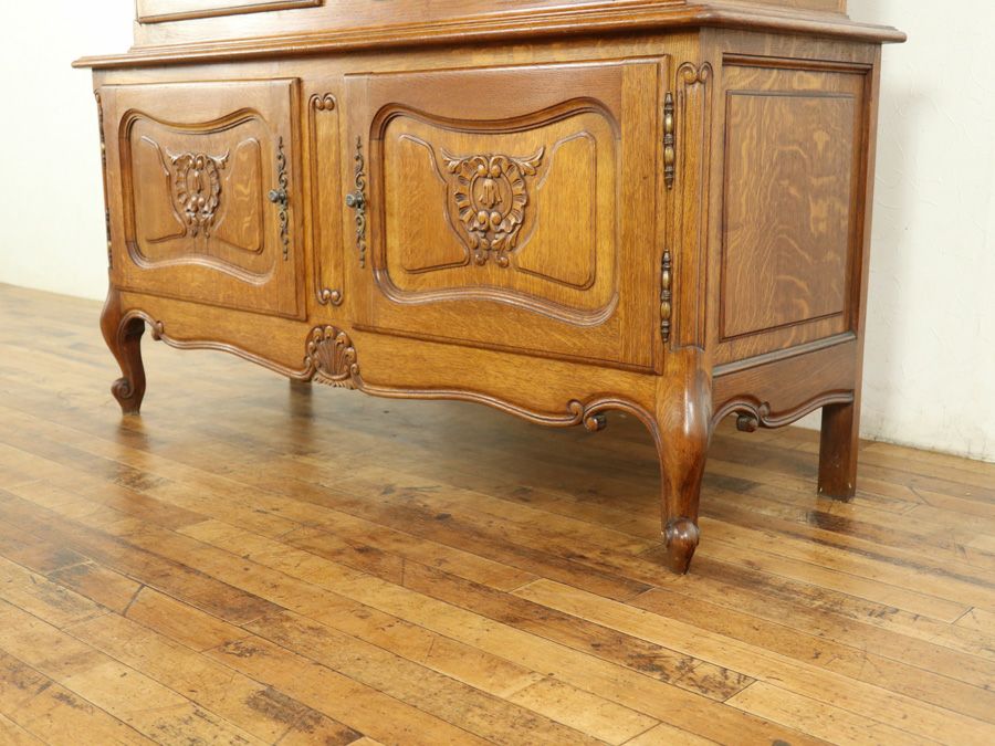 アンティーク家具 キャビネット 65019