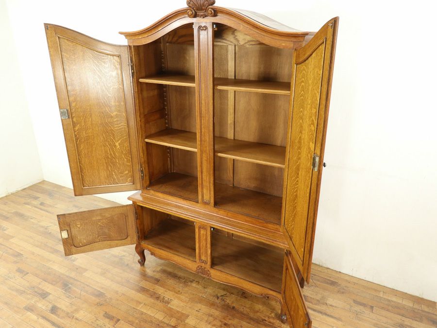 アンティーク家具 キャビネット 65019