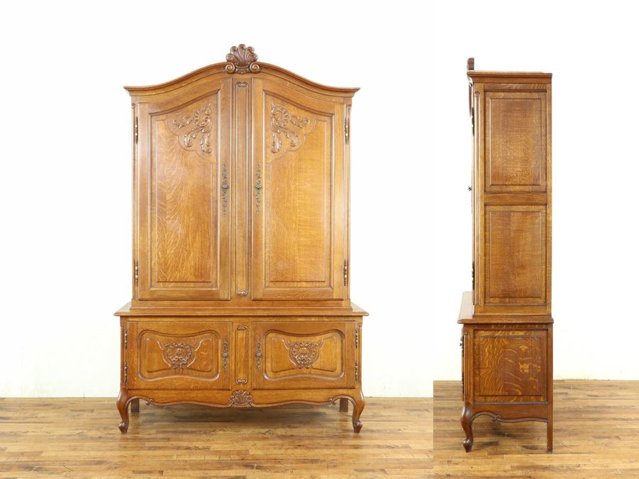 アンティーク家具 キャビネット 65019