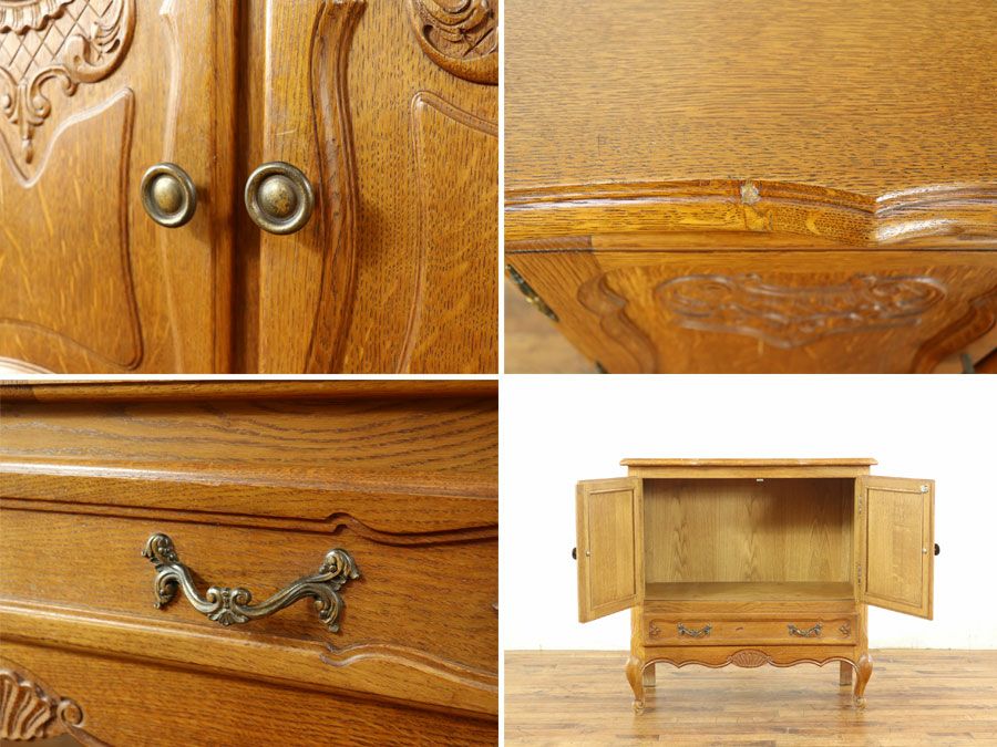 アンティーク家具 サイドキャビネット 65168