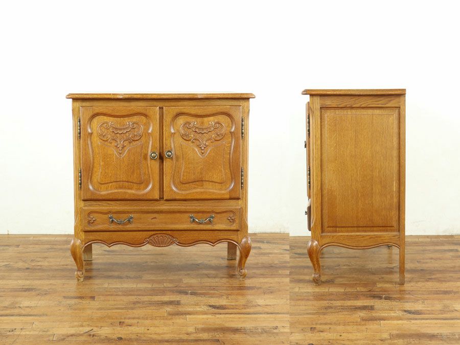 アンティーク家具 サイドキャビネット 65168