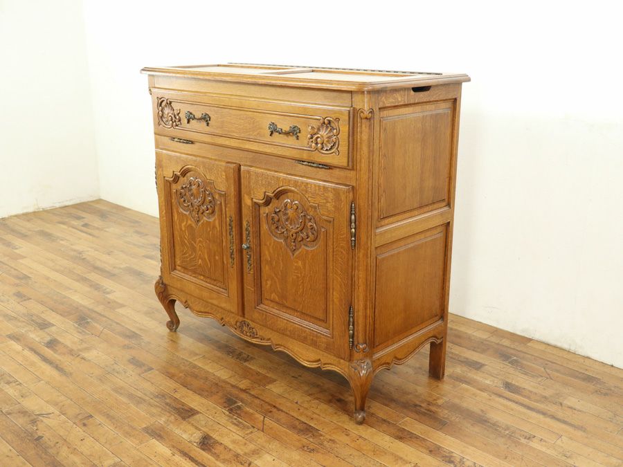 アンティーク家具 キャビネット 65073