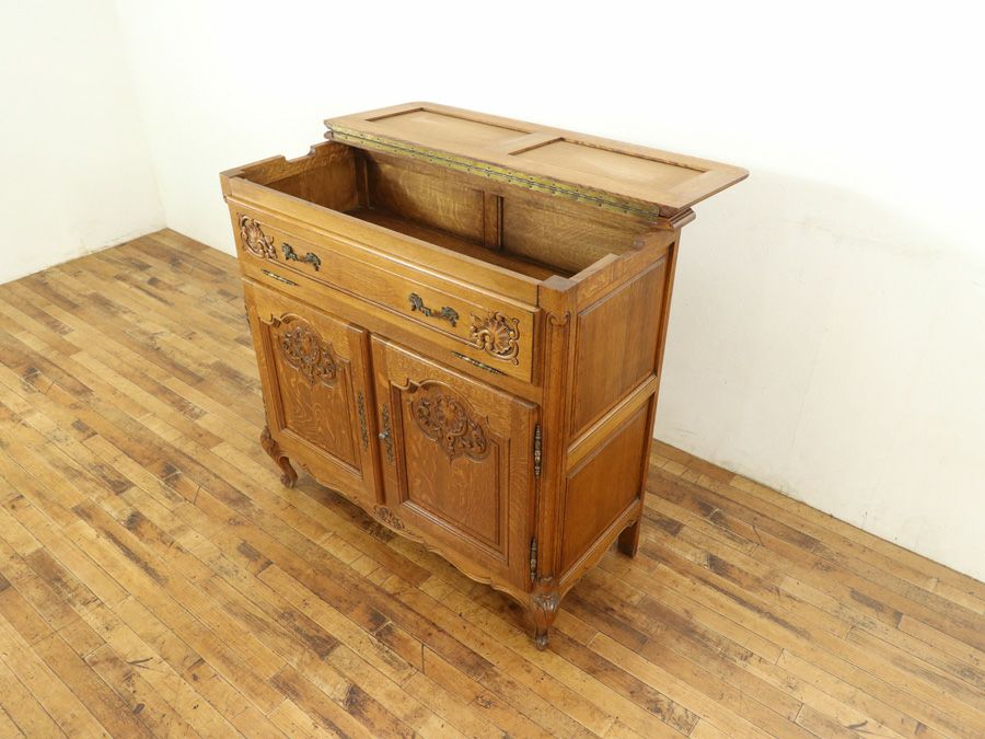 アンティーク家具 キャビネット 65073