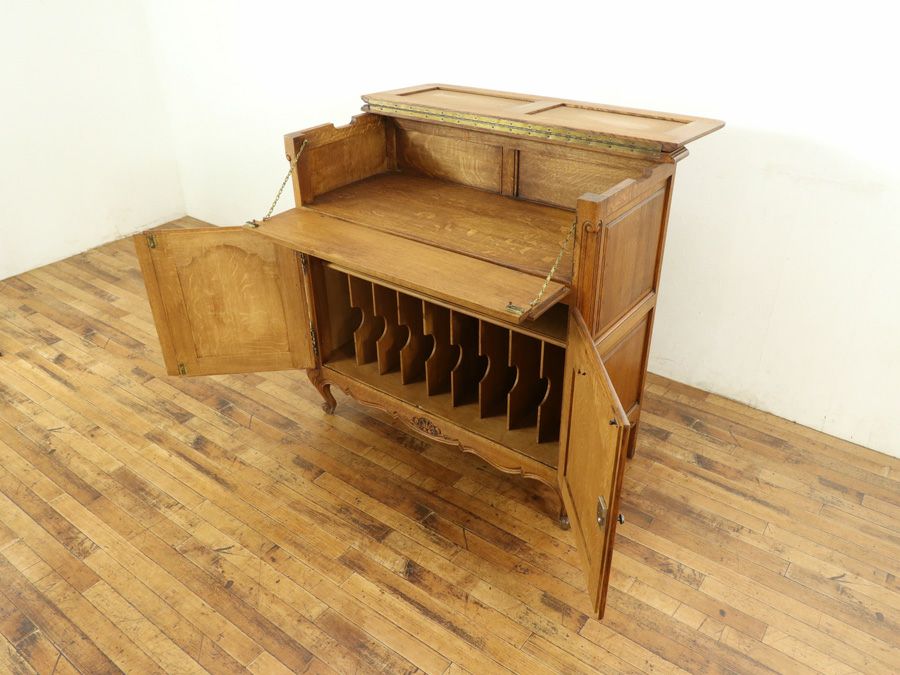 アンティーク家具 キャビネット 65073