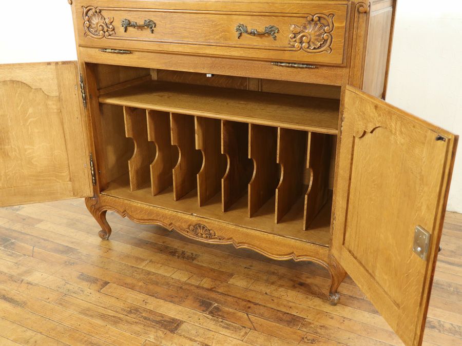アンティーク家具 キャビネット 65073