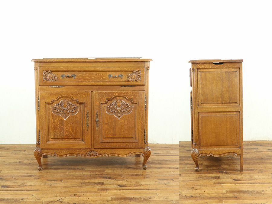 アンティーク家具 キャビネット 65073